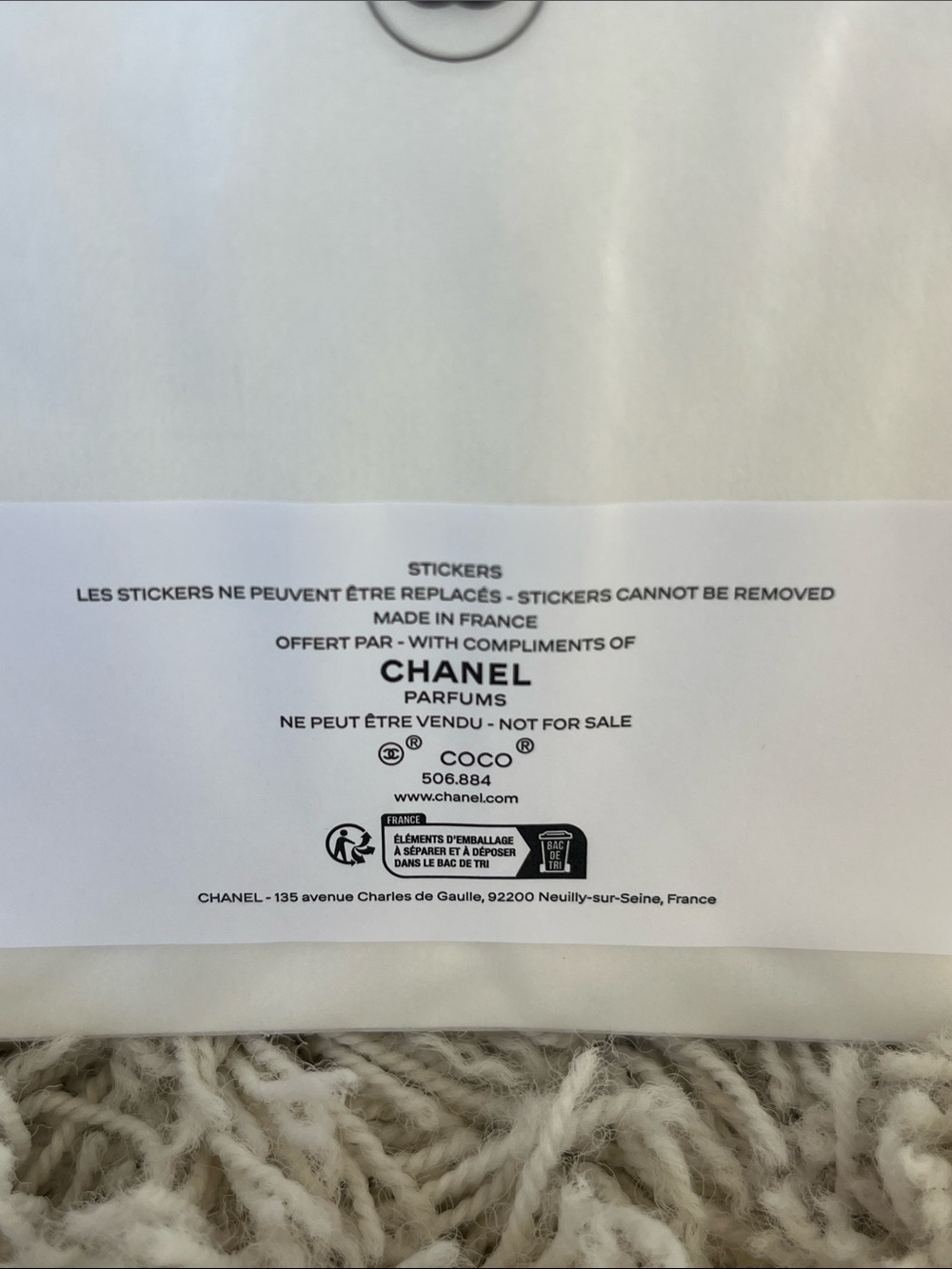 Chanel-Box, Stuffing & Stickers - Picture 5 of 13